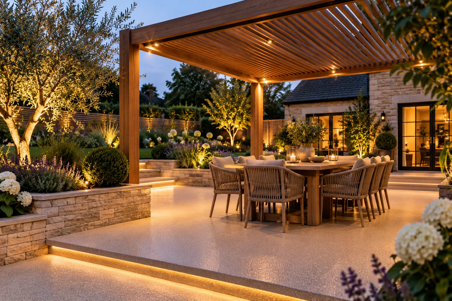 AI-generated inspiration for pergolas & outdoor living